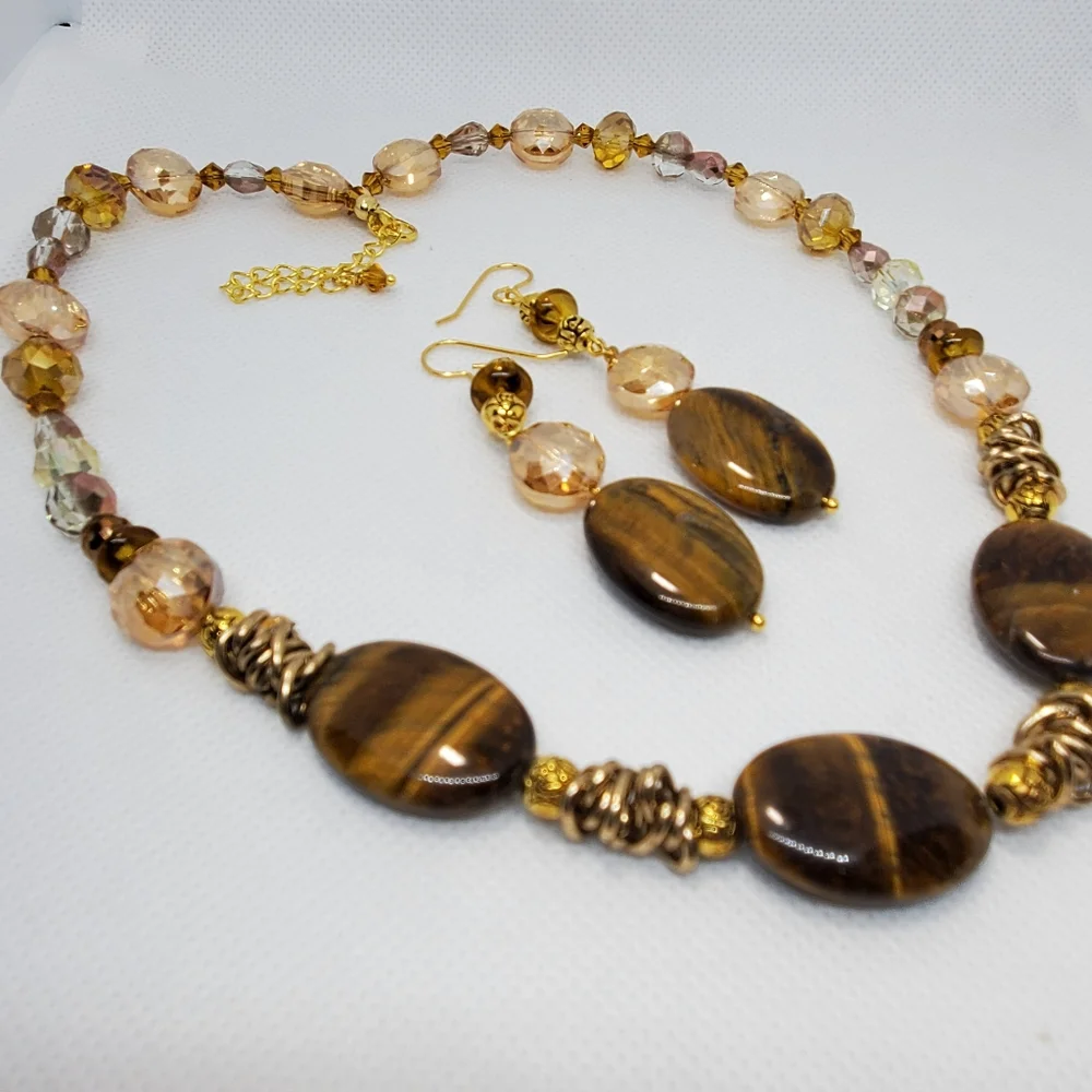 Tiger Eye Necklace - Picture 2 of 5